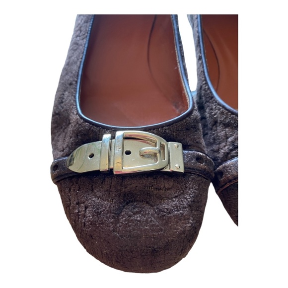 Gucci Velvet Ballet Flats - Picture 2 of 10